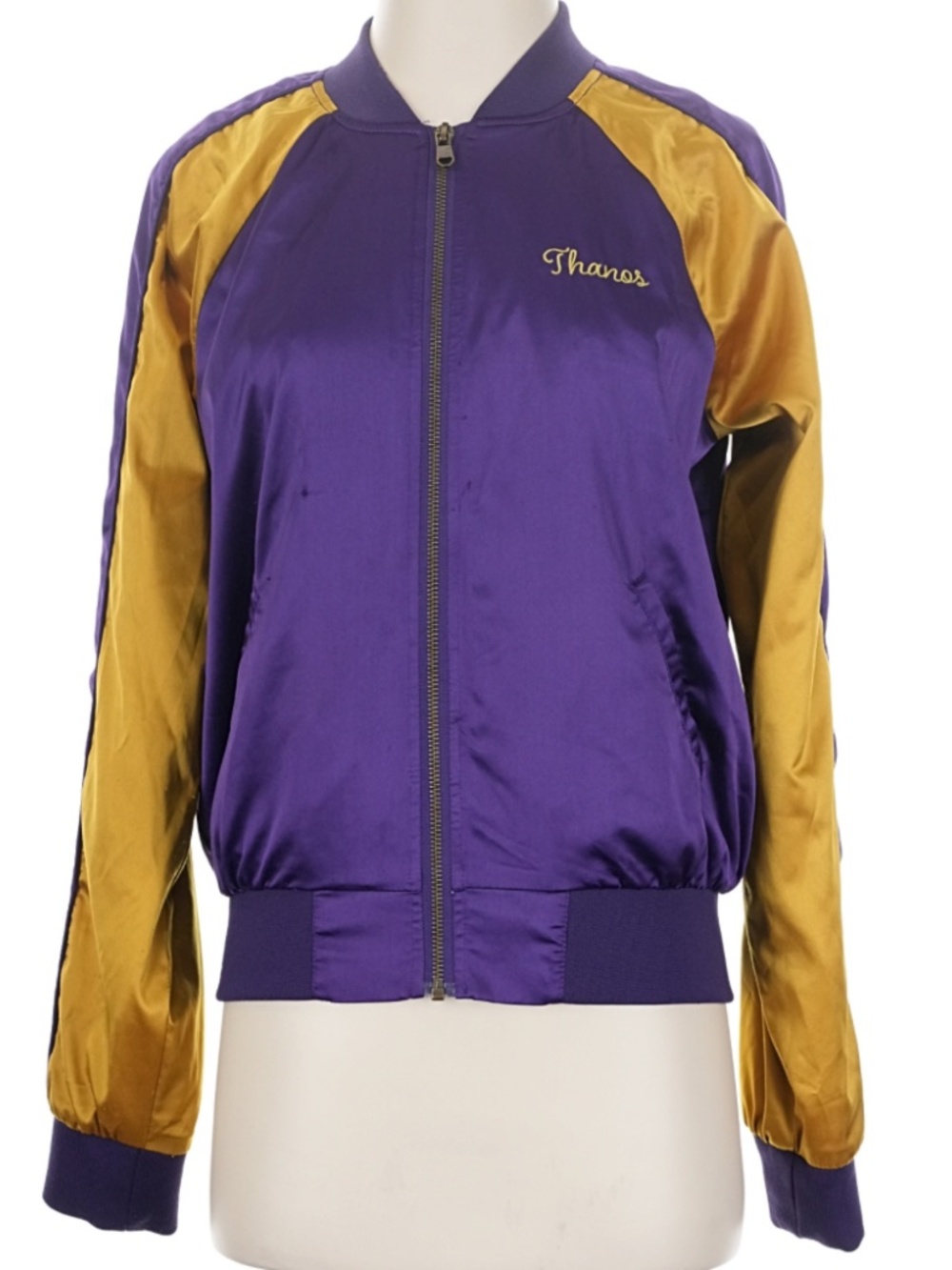 Her Universe Purple and Gold Varsity-Style Jacket